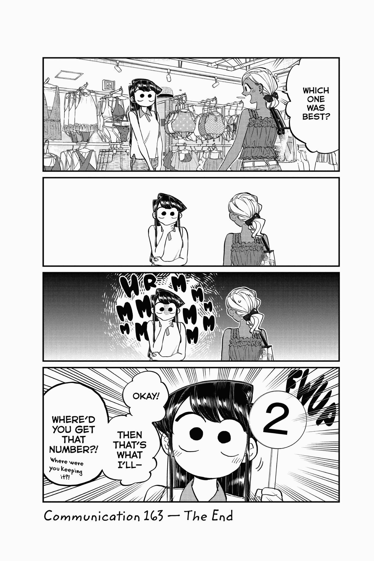 Komi Can’t Communicate, Chapter 163 image 5